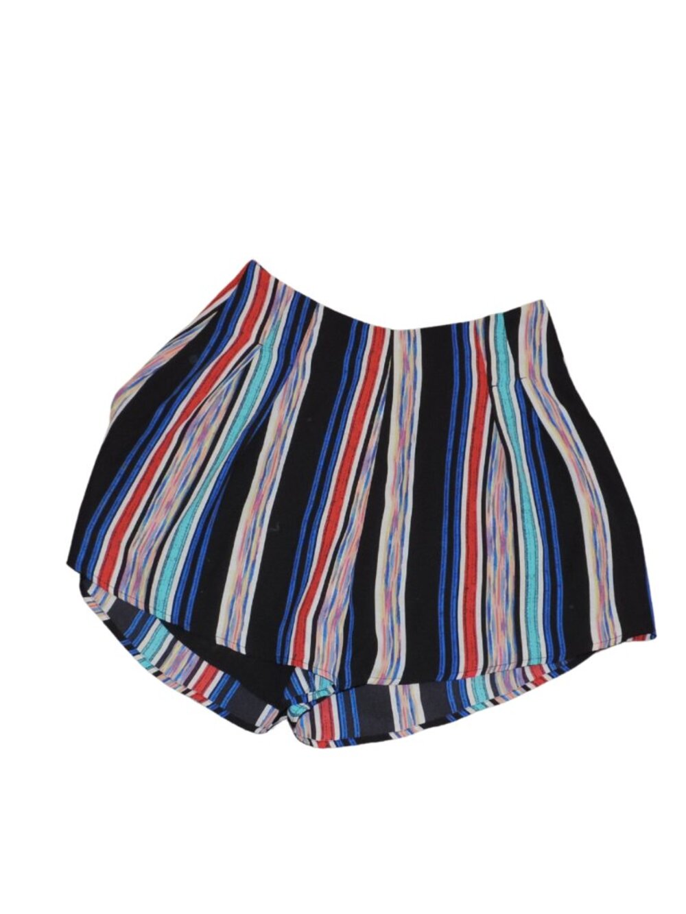 Lush Black Multi-Stripe Women’s Shorts